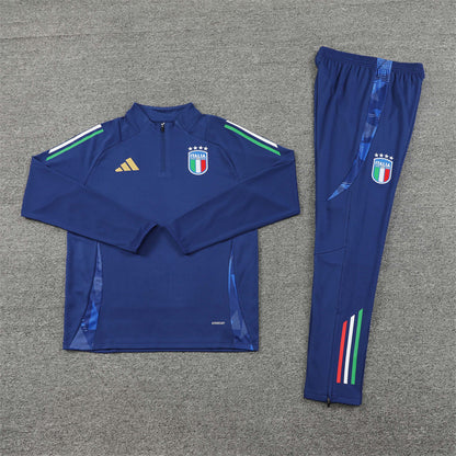 Chandal de niño Italia 24/25 (Azul Marino)