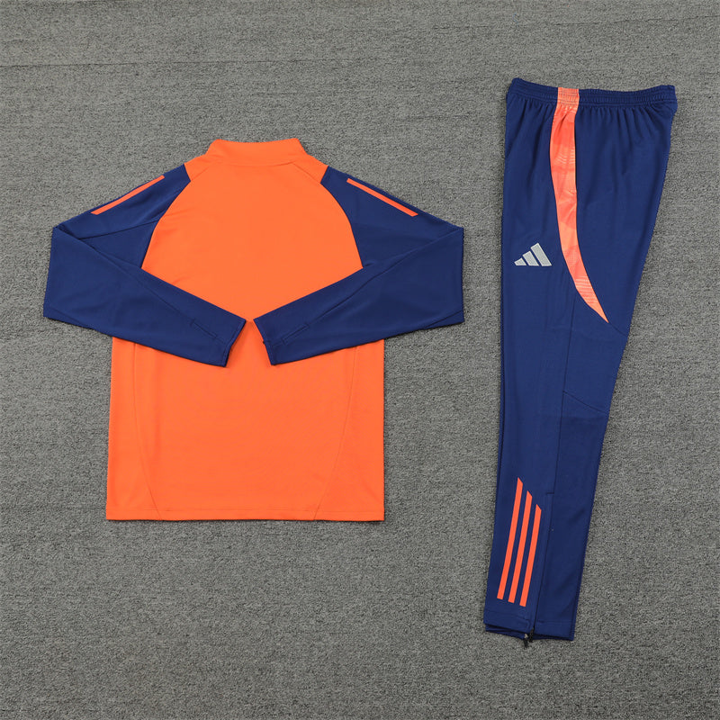 Chandal de niño Manchester United 24/25 (Naranja)