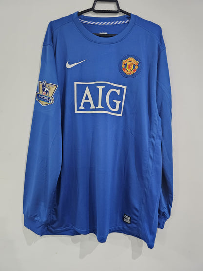 Manchester United retro 08/09 manga larga (Visitante) *en stock*