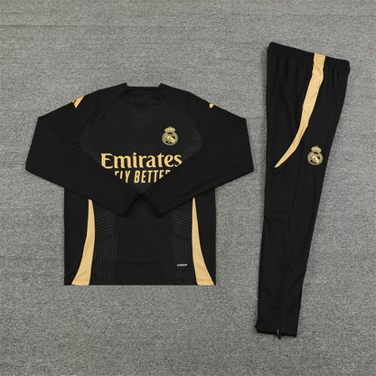 Chandal de niño Real Madrid 24/25 (Negro)