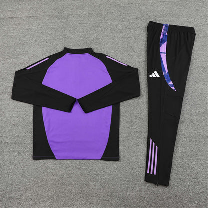 Chandal de niño Alemania 24/25 (Morado y negro)