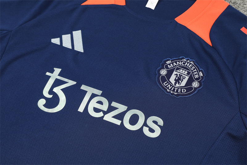 Conjunto entrenamiento Manchester United (Azul marino)