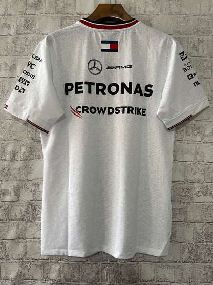 Camiseta Mercedes 2024 Blanco