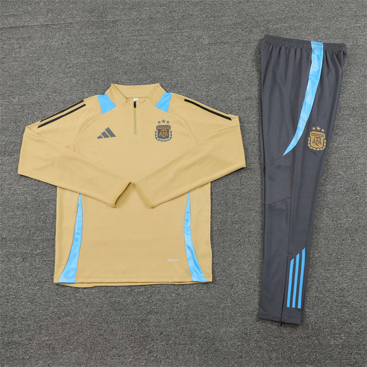 Chandal de niño Argentina 24/25 (Dorado)