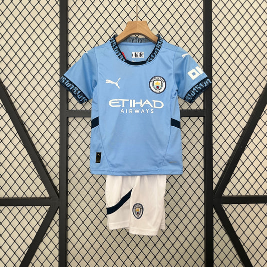 Kit de niño Manchester City 24/25 Local