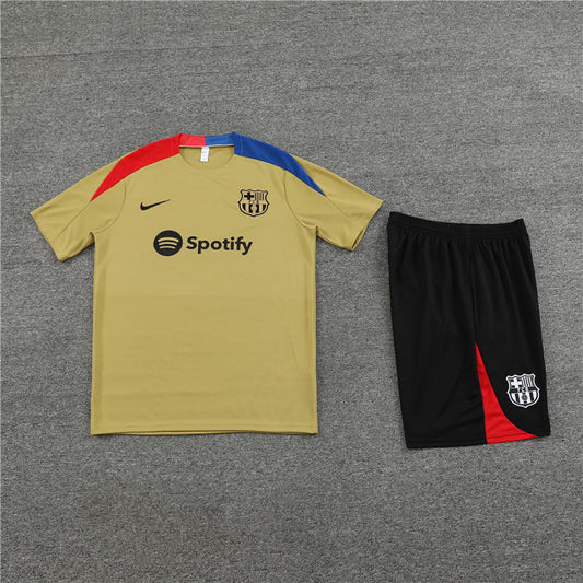 Conjunto entrenamiento FC Barcelona (Dorado)