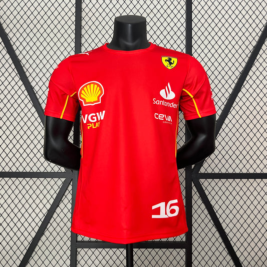 Camiseta Ferrari 2024 (Charles Leclerc)