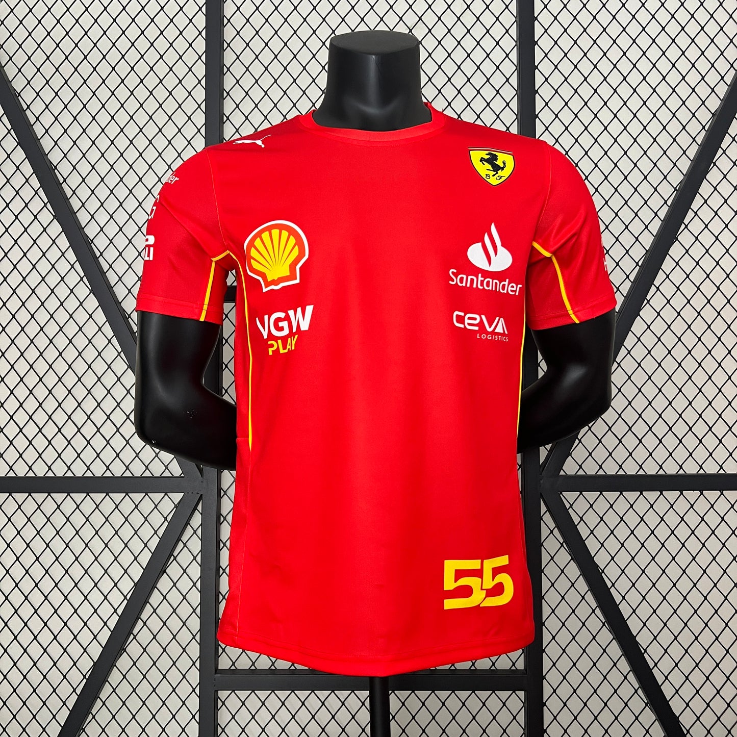 Camiseta Ferrari 2024 (Carlos Sainz)