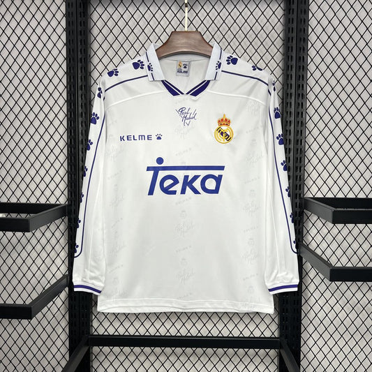 Real Madrid 95/96 (Retro) Local (Manga Larga)