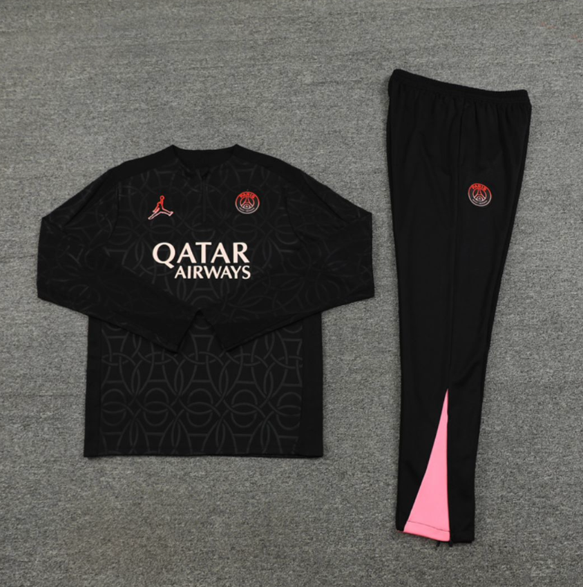 Chándal PSG 24/25 (Negro y rosa)