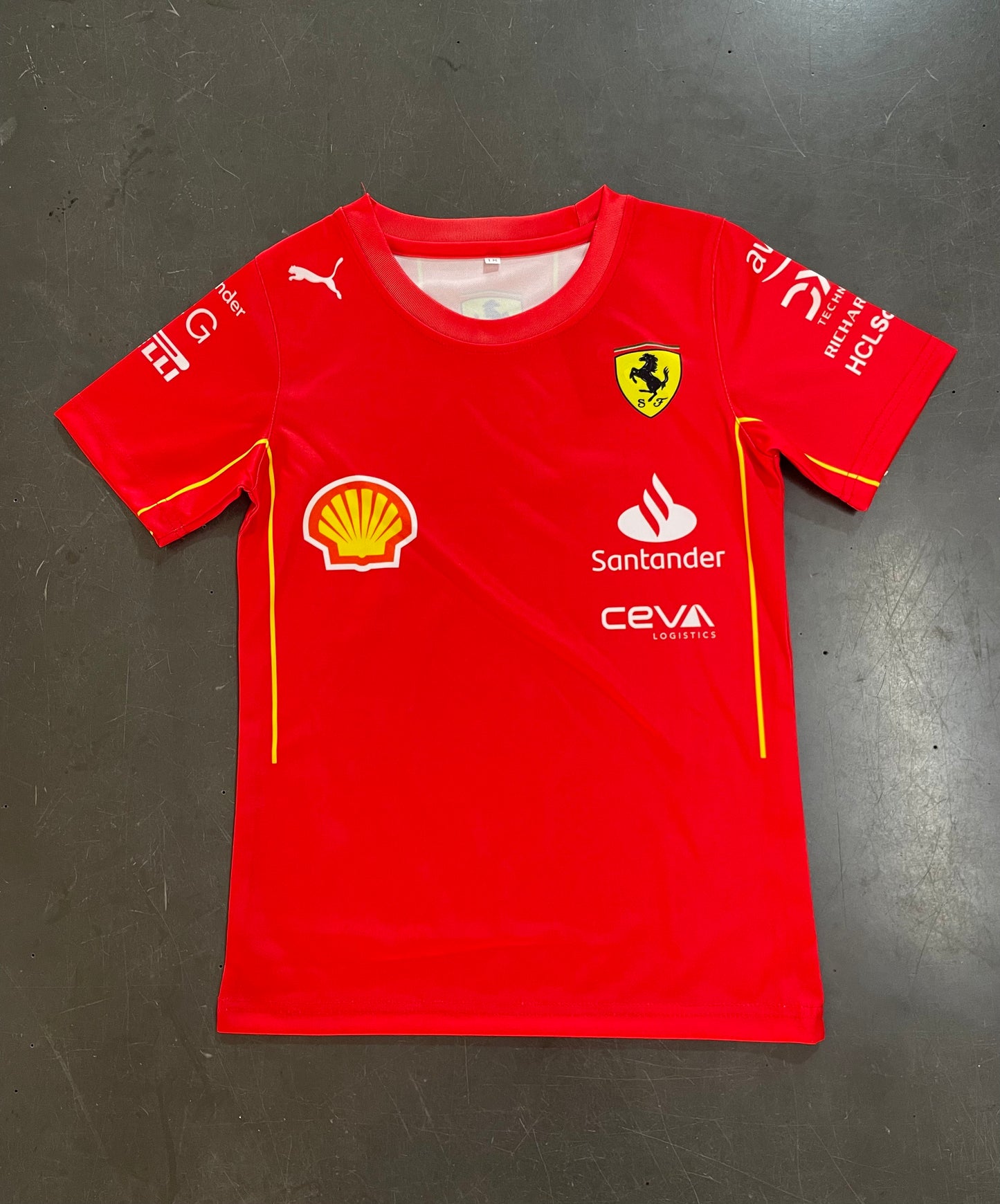 Camiseta Ferrari 2024 (Niño)