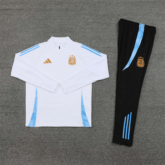 Chandal de niño Argentina 24/25(Blanco)