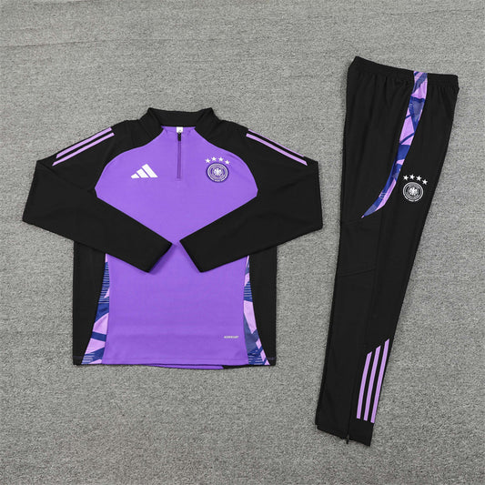 Chandal de niño Alemania 24/25 (Morado y negro)